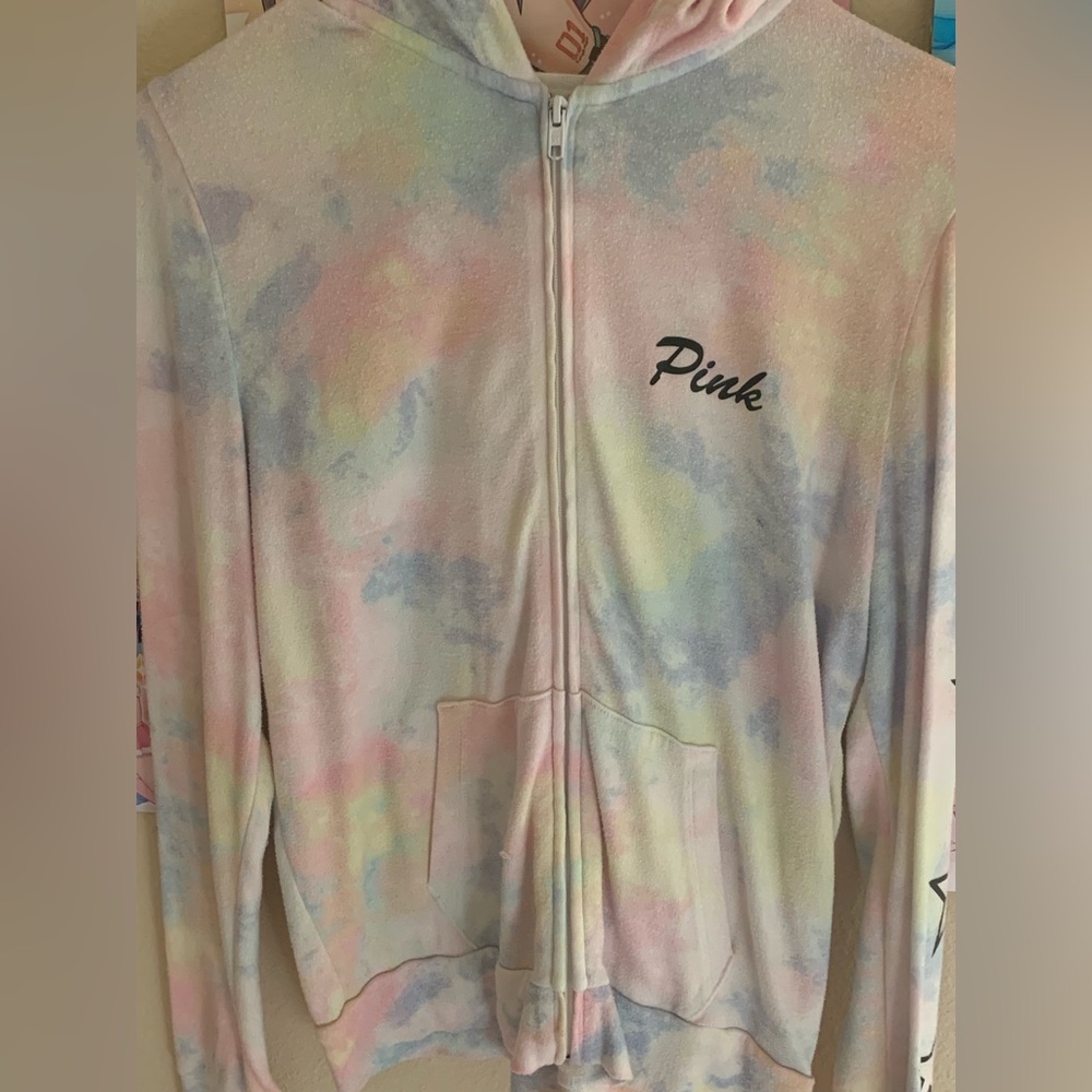 Victoria’s Secret PINK Tie Dye Star Hoodie